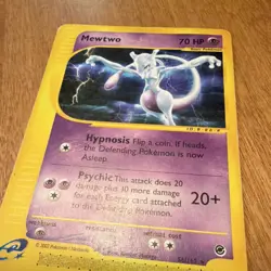 Pokemon Mewtwo Expedition Base Set Rare Regular English Card 70 HP 056/165 2002 - Image 4