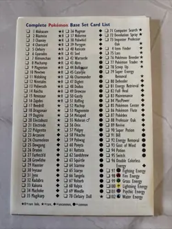 1999 Pokemon Lockdown Theme Deck Fossil Set (Open Box) - Image 5
