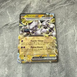 Pokemon TCG Mewtwo ex 058/182 Sv04: Paradox Rift Holo Mint/NM - Image 1