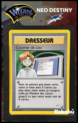 Carte Pokemon Courrier de Leo 105/105 Edition 2 Ed 2 Neo Destiny Wizards FR 1 - Image 1