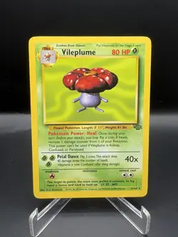 Pokemon Vileplume 31/64 Jungle Non Holo LP - Image 1