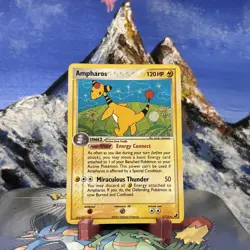 Ampharos - 1/115 Pokemon Unseen Forces - Holo ⚡ MP - Image 1