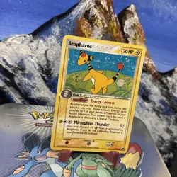 Ampharos - 1/115 Pokemon Unseen Forces - Holo ⚡ MP - Image 2
