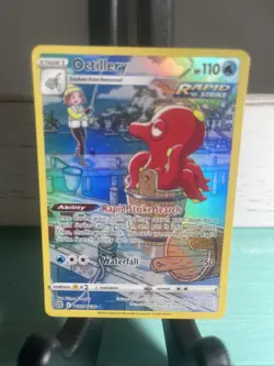 Octillery TG03/TG30 Pokemon Brilliant Stars Trainer Gallery Holo Ultra Rare - Image 1