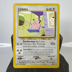 Pokemon Clefairy 30/111 Neo Genesis Uncommon WOTC Vintage TCG - Image 1