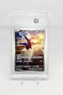 Pokemon Latios Sv08 Surging Sparks 203/191 Illustration Rare Holo TAG 8.5 2024 - Image 1