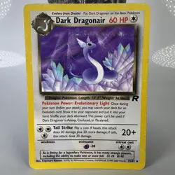 Pokemon TCG Dark Dragonair Team Rocket 33/ 82 Regular Unlimited Uncommon MP - Image 1