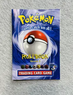 VINTAGE Pokemon Trading Card Game TCG Rulebook Version 3 Rule Manuel 1999 - Image 1