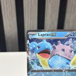 Pokemon TCG Perfect Order Lapras Ex Double Rare 022/088 - Image 3
