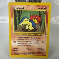 Pokemon TCG Cyndaquil Neo Destiny 61/105 Regular MP - Image 1