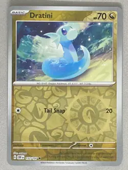 🔥🔥 Pokemon TCG Dratini - 157/197 Reverse Holo - Obsidian Flames 🔥💪🔥💪 - Image 1