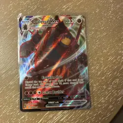 Coalossal VMAX 099/185 Holo VMAX Rare Vivid Voltage Pokemon Holo Near Mint - Image 2