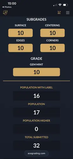 Sylveon 040/131 Prismatic Evolutions Pokemon Day 2025 Stamped ACE 10 (PERFECT) - Image 3