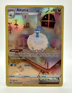 Pokemon - GG19/GG70 Altaria SWSH Crown Zenith Full Art Holo Ultra Rare TCG - Image 1