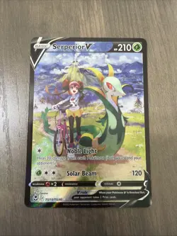 Pokemon TCG Serperior V TG13/TG30 Silver Tempest Trainer Gallery - Image 1