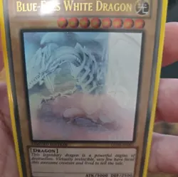 Blue-Eyes White Dragon Ghost Rare NM GLD5-EN001 Limited Ed Gold Haunted Mine - Image 3