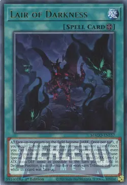 Yugioh Lair of Darkness MAGO-EN157 Rare 1st Edition NM/LP - Image 1
