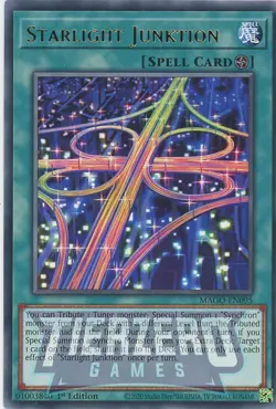 Yugioh Starlight Junktion MAGO-EN095 Rare 1st Edition NM/LP - Image 1