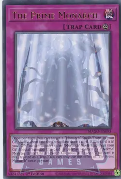 Yugioh The Prime Monarch MAGO-EN093 Rare 1st Edition NM/LP - Image 1