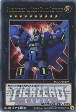 Yugioh Superdimensional Robot Galaxy Destroyer MAGO-EN130 Rare 1st Edition NM/LP - Image 1