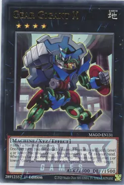 Yugioh Gear Gigant X MAGO-EN131 Rare 1st Edition NM/LP - Image 1