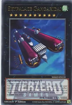 Yugioh Skypalace Gangaridai MAGO-EN133 Rare 1st Edition NM/LP - Image 1