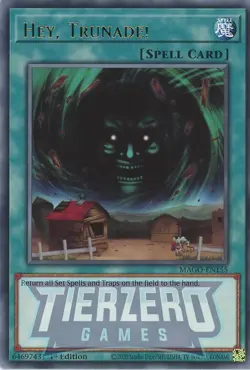 Yugioh Hey, Trunade! MAGO-EN155 Rare 1st Edition NM/LP - Image 1