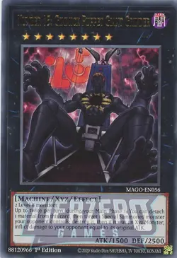 Yugioh Number 15: Gimmick Puppet Giant Grinder MAGO-EN056 Rare 1st Edition NM/LP - Image 1