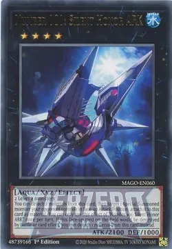 Yugioh Number 101: Silent Honor ARK MAGO-EN060 Rare 1st Edition NM/LP - Image 1