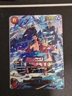 One Piece TCG Smoker & Tashigi SP OP15/EB04 -003 Adventure on Kamis Island ENG - Image 1