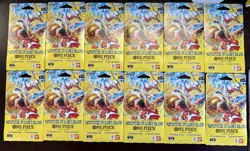 (LOT OF 12)One Piece TCG OP-15 Adventure on Kami's Island Sleeved Booster Pack - Image 1