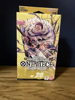 One Piece ST20 Starter Deck Charlotte Katakuri English Edition - With PRB01 - Image 1