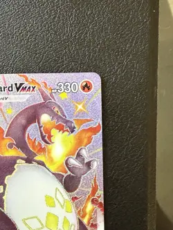 Pokemon TCG Charizard VMAX Shining Fates Holo Card SV107/SV122 Mint Condition - Image 3