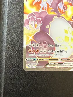 Pokemon TCG Charizard VMAX Shining Fates Holo Card SV107/SV122 Mint Condition - Image 4