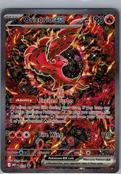 Oricorio ex MEP 024 ME: Mega Evolution Promo - Pokemon Card - NM - Image 1