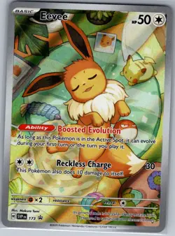 Eevee SVP 173 SV: Scarlet & Violet Promo Cards - Pokemon Card - NM - Image 1