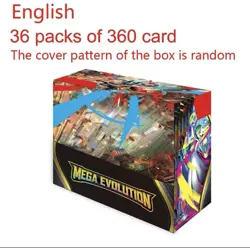 360 Pokemon Cards MEGA Evolution Pack English – Booster Lot - Image 5