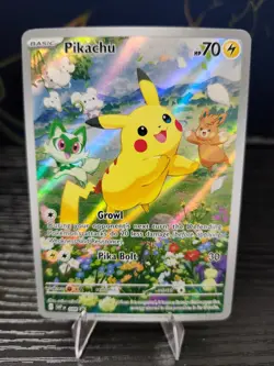 Pikachu SVP 88 - Black Star Promo - Paldea Adventure Chest NM - Image 1