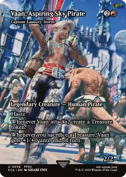 Vaan, Aspiring Sky Pirate - Captain Lannery Storm (Showcase) Foil 38 FINAL FA... - Image 1