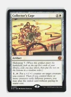 Collector's Cage 1 Outlaws of Thunder Junction: The Big Score MTG NM - Image 1
