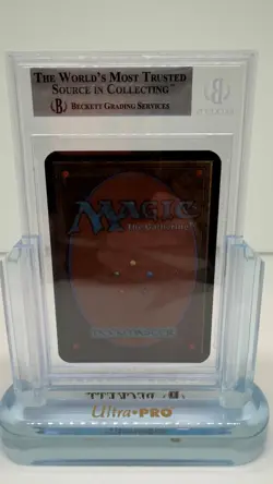 1993 Magic: The Gathering - Limited Edition Alpha MOUNTAIN V2 BGS 9 MINT - MTG - Image 2