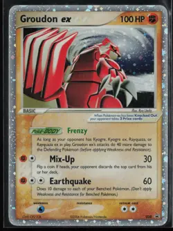 Groudon ex 038 Promo Nintendo Black Star Promos Pokemon - Image 1