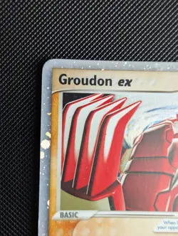 Pokemon Groudon EX Black Star Tin Promo 038 Light Play - Image 2
