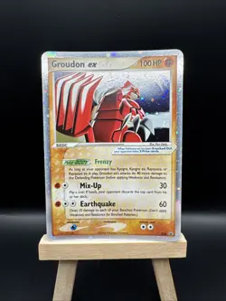 Pokemon TCG - Groudon EX Black Star Promo Card 038 - Image 1