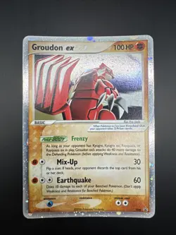Pokemon TCG - Groudon EX Black Star Promo Card 038 - Image 4