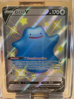2021 Pokemon Shining Fates Ditto V SV118/SV122 CGC 9 A043 - Image 4
