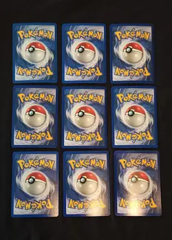Pokemon Vintage Lot Of 9 Cards All Holographics - Image 2