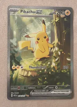 Pikachu EX 276/217 SIR Ascended Heroes Pokemon English - Mint - Just Pulled - Image 1