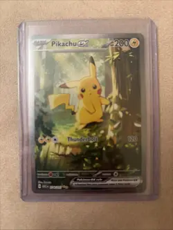 Pikachu EX 276/217 SIR Ascended Heroes Pokemon English - Mint - Just Pulled - Image 2