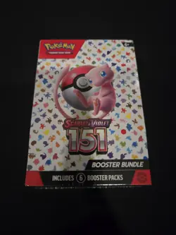 Pokemon TCG Scarlet & Violet 151 Booster Bundle Sealed New (6 packs) - Image 1